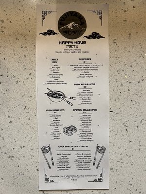 Menu photo 8 Fujiyama Sushi Orlando, FL