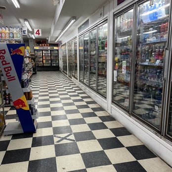 Family Market - a checkered floor in a grocery store - Beer, Wine & Spirits Near Me - Gladwin, Michigan