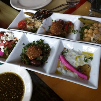 DishDash - Meza Sampler - $15 - Middle Eastern Near Me - Sunnyvale, California DishDash - Meza Sampler - $15 - Middle Eastern Near Me - Sunnyvale, California