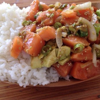 Poke-Poke - Salmon with avocado - Seafood Near Me - Austin, Texas