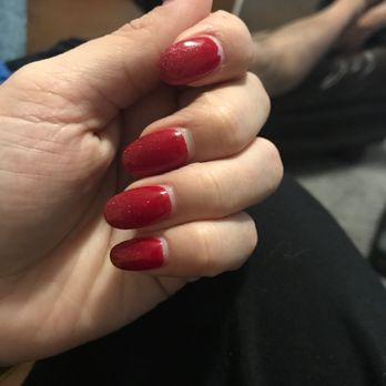 Alamo Nails & Spa - Three weeks 5 days. Good product used. - Nail Salons Near Me - San Antonio, Texas