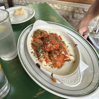 Mandola's Italian - Manicotti with meatballs - Italian Near Me - Austin, Texas