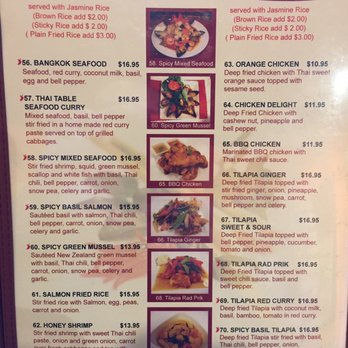 Thai Table Time - Thai Near Me - Oceanside, California
