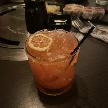 Kanpai - strawberry margarita - Sushi Bars Near Me - Boca Raton, Florida