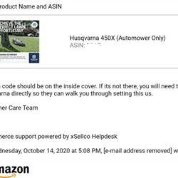 Engine Masters Outdoor Power Equipment - There's no such thing as a pin code on the inside cover.