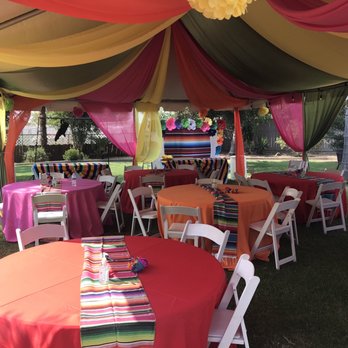 J's Party Rentals & Decor - I really enjoyed my fiesta themed tent for my grandmothers 90th birthday.  Thanks J's party rentals. - Party Equipment Rentals Near Me - Roseville, California