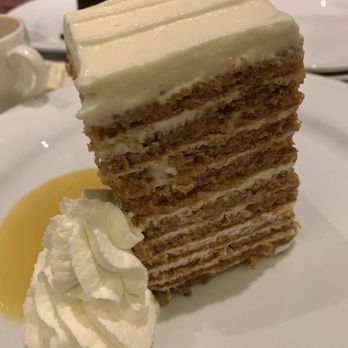 Ocean Prime - 10 layer carrot cake - Seafood Near Me - Tampa, Florida Ocean Prime - 10 layer carrot cake - Seafood Near Me - Tampa, Florida