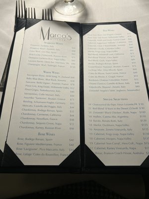 Menu photo 2 Marco's Kitchen La Grange, IL
