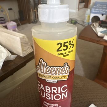 Hobby Lobby - Fabric fusion! Fixed my couch myself with this!!! - Arts & Crafts Near Me - Buffalo, New York Hobby Lobby - Fabric fusion! Fixed my couch myself with this!!! - Arts & Crafts Near Me - Buffalo, New York