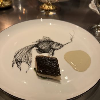 Alinea - Over smoked fish - New American Near Me - Chicago, Illinois Alinea - Over smoked fish - New American Near Me - Chicago, Illinois