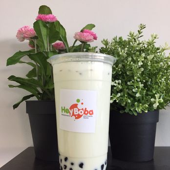 Hey Boba - Jasmine Milk Tea with tapioca - Bubble Tea Near Me - Tulsa, Oklahoma