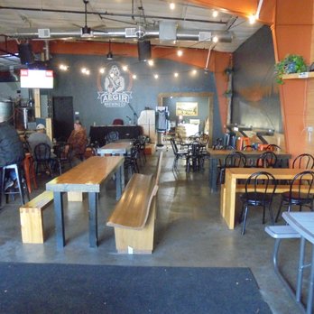AEGIR Brewing Company - View looking inside from the front entryway. - Breweries Near Me - Elk River, Minnesota
