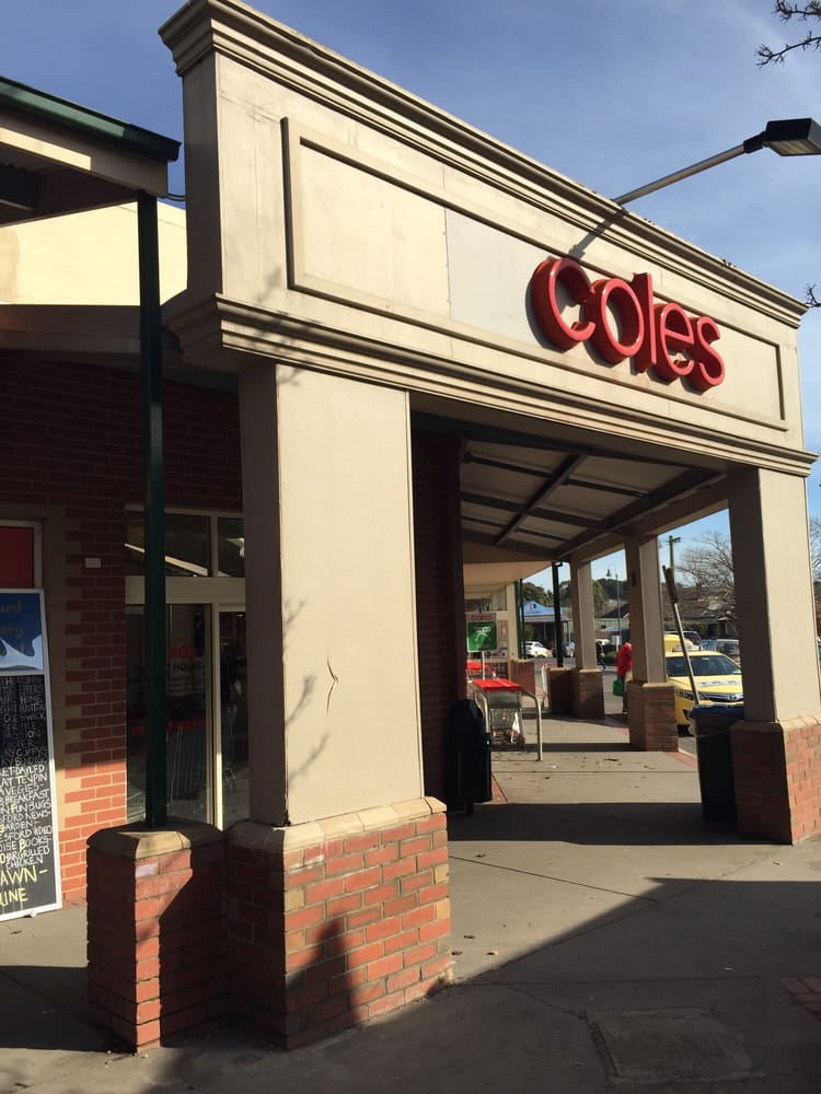 COLES Bridport St, Daylesford Victoria, Australia Grocery Phone