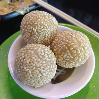 Sushi Chiyo - Sesemi balls - Conveyor Belt Sushi Near Me - Beaverton, Oregon Sushi Chiyo - Sesemi balls - Conveyor Belt Sushi Near Me - Beaverton, Oregon
