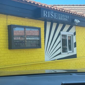 Rise Coffee And Boba - Cute little drive thru - Coffee & Tea Near Me - Escondido, California Rise Coffee And Boba - Cute little drive thru - Coffee & Tea Near Me - Escondido, California