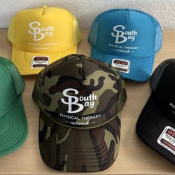 Beach Print - Screen printed hats