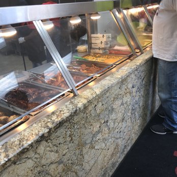 Triangle Deli - Some of the food they had out - Soul Food Near Me - New Orleans, Louisiana