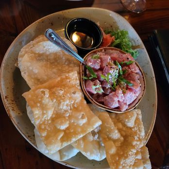 The Pink Elephant - Same tuna tartar from another angle - American Near Me - Boca Grande, Florida The Pink Elephant - Same tuna tartar from another angle - American Near Me - Boca Grande, Florida