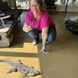 The Tegu named Diamond. The Tegu named Diamond.
