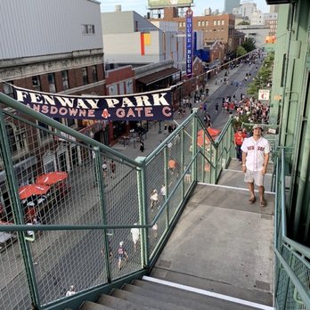 Fenway Park - Walking up to the second level - Stadiums & Arenas Near Me - Boston, Massachusetts Fenway Park - Walking up to the second level - Stadiums & Arenas Near Me - Boston, Massachusetts