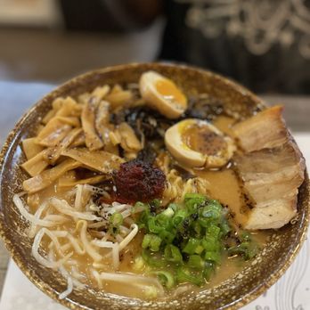 Yoshiharu Ramen - Tonkotsu Spicy Black - Ramen Near Me - Chino, California Yoshiharu Ramen - Tonkotsu Spicy Black - Ramen Near Me - Chino, California