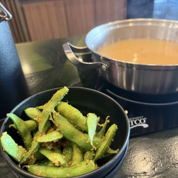212 Shabu - Garlic edamame - Japanese Near Me - Tempe, Arizona 212 Shabu - Garlic edamame - Japanese Near Me - Tempe, Arizona