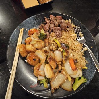 Kyoto Sushi Steakhouse - Filet mignon and prawns - Sushi Bars Near Me - Vancouver, Washington Kyoto Sushi Steakhouse - Filet mignon and prawns - Sushi Bars Near Me - Vancouver, Washington