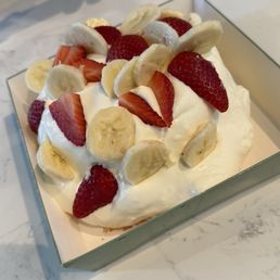Strawberry Banana Cream Souffle Strawberry Banana Cream Souffle