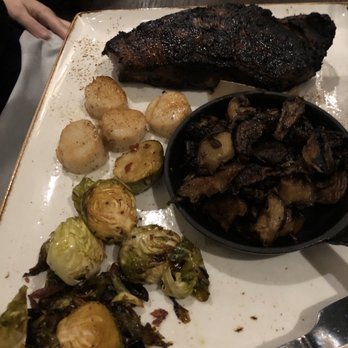 J Gilbert's - Brussels sprouts, scallops, mushrooms - Bars Near Me - Omaha, Nebraska