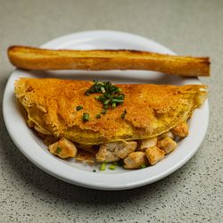 Florpicaleo - Parmesan chicken omelette