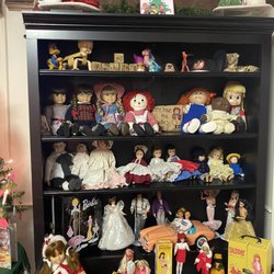 More of the holiday toy display