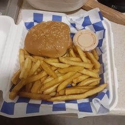 Cheeseburger and fries. YUMMY. Cheeseburger and fries. YUMMY.