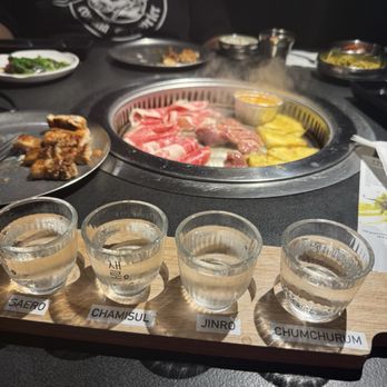 Moohan Korean BBQ - Soju $8.99 flight - Korean Near Me - Los Angeles, California Moohan Korean BBQ - Soju $8.99 flight - Korean Near Me - Los Angeles, California