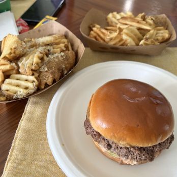 Fukin Burger - Fukin truffle waffle fries, fukin waffle fries, fukin burger - Burgers Near Me - Miami, Florida