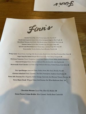 Menu photo 1 Finn’s Troy, NY