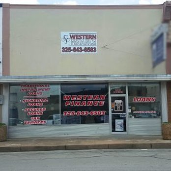 Western Finance - Check Cashing/Pay-day Loans Near Me - Brownwood, Texas Western Finance - Check Cashing/Pay-day Loans Near Me - Brownwood, Texas