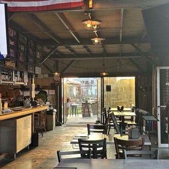 Rickety Cricket Brewing - Looking out towards patio - Pizza Near Me - Kingman, Arizona Rickety Cricket Brewing - Looking out towards patio - Pizza Near Me - Kingman, Arizona