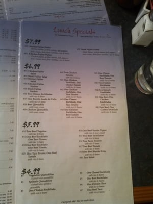Menu photo 5 La Hacienda Germantown, TN Menu photo 5 La Hacienda Germantown, TN