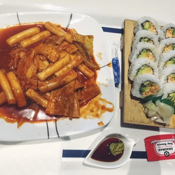 Cafe Orange - DBK and Spicy Californa roll - Desserts Near Me - Garden Grove, California