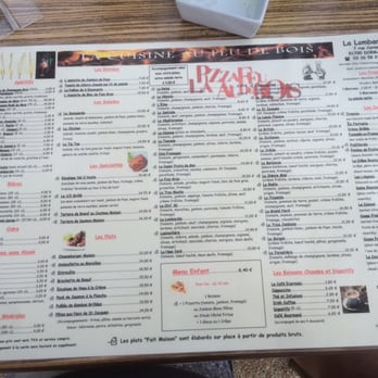 La Lombardie - Menu - Pizza Near Me - Dormans, 51