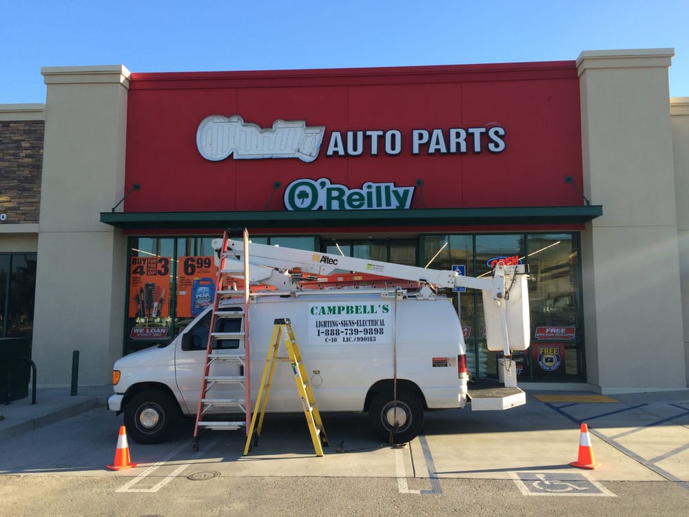 Slide of Campbell's Lighting & Sign Services