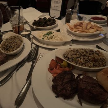 The Derby - Filet mignon, garlic smash potatoes pilaf - Steakhouses Near Me - Arcadia, California The Derby - Filet mignon, garlic smash potatoes pilaf - Steakhouses Near Me - Arcadia, California
