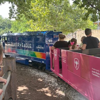 Zilker Metropolitan Park - Newly-renovated Zilker Eagle train! Still the same familiar train route - a big loop around the park. - Parks Near Me - Austin, Texas