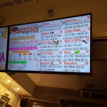 Dal Moro's - the menu! - Fast Food Near Me - Venezia, VE