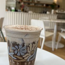 Mayday Coffee & Shop - Banana Bread Cold Brew - Spring Menu!