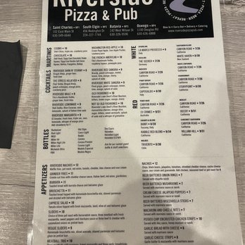 Riverside Pizza & Pub - Menu - Pizza Near Me - Oswego, Illinois