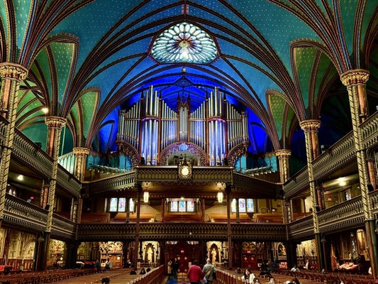 Notre-Dame Basilica of Montreal by null