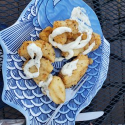 Wahoo's Waterside Pub & Patio - Grouper fingers.