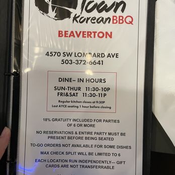 K-Town BBQ - Barbeque Near Me - Beaverton, Oregon