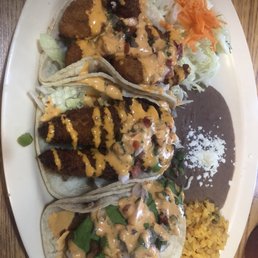 Taco combination plate Taco combination plate